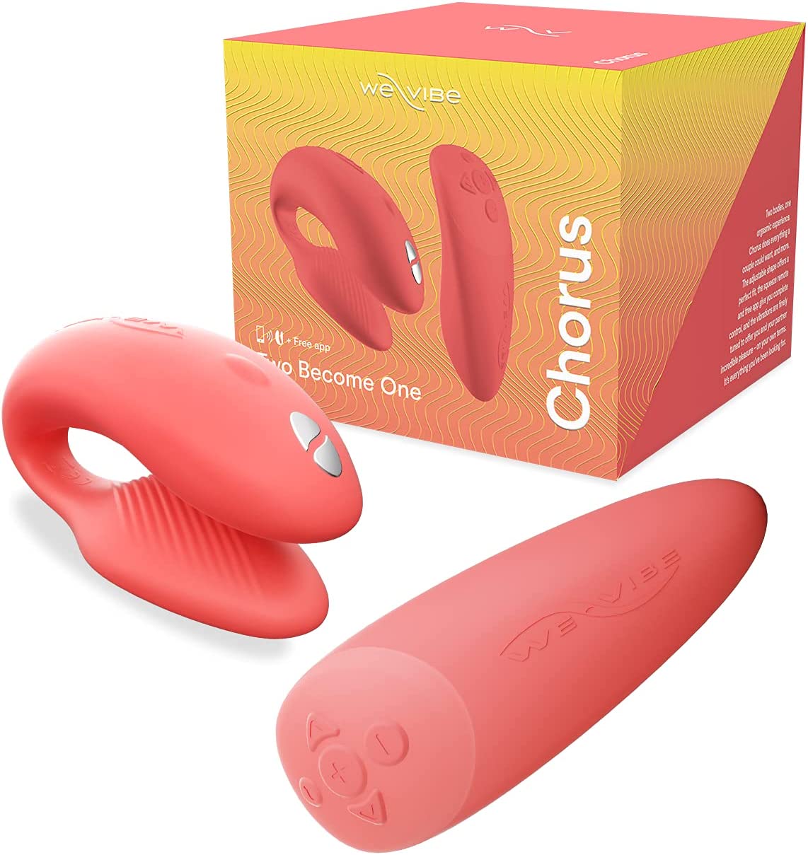 We-Vibe Chorus - Crave Coral NuCara Men's Health We-Vibe Chorus - Crave Coral NuCara Men's Health